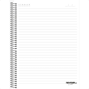 Caderno Oficial Neymar Jr Hora Da Virada Universitário 1M