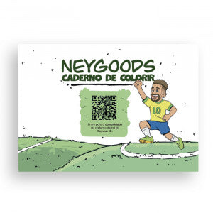 Ney Goods - Caderno Oficial de Colorir do Neymar Jr.