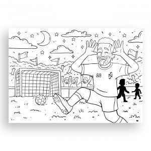 Ney Goods - Caderno Oficial de Colorir do Neymar Jr.
